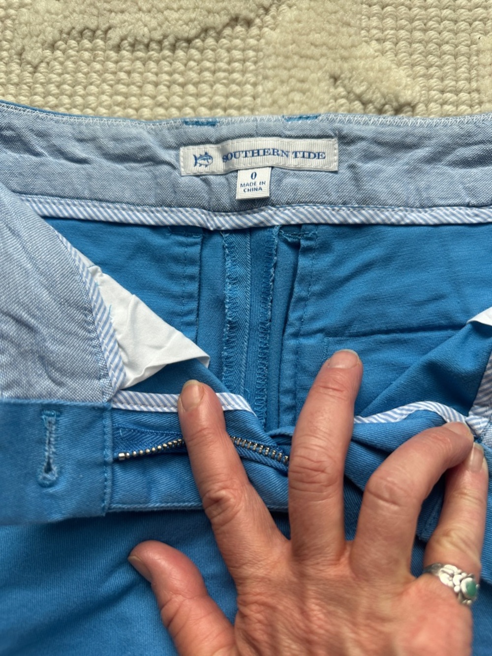 Southern Tide Bright Blue Women's Bermuda Shorts